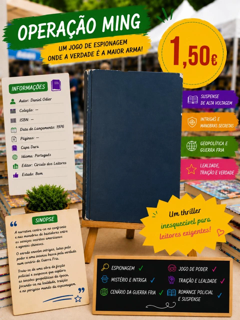 Livro Operação Ming